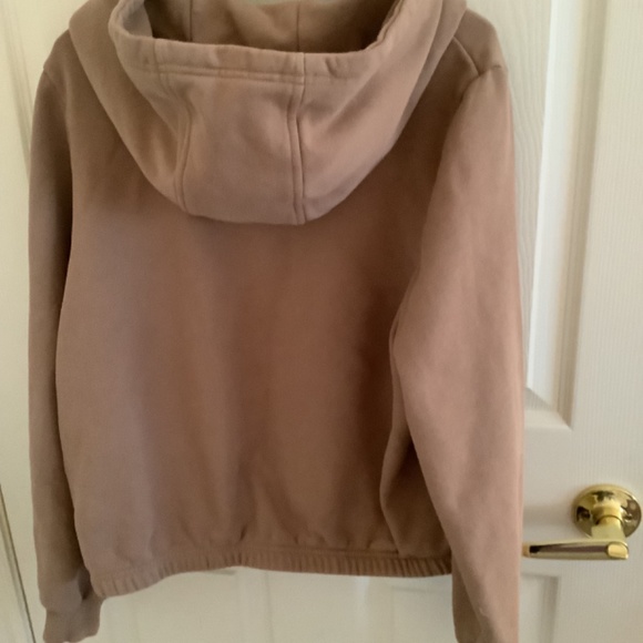 Smash and Tess light brown hoodie. Large. Barely worn - Picture 2 of 3